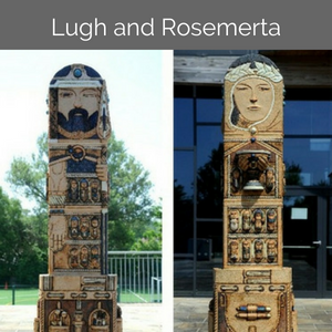 Lugh and Rosemerta by Daniel Cullen